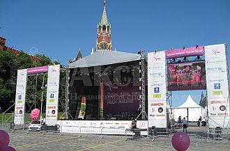 Podium and stages 