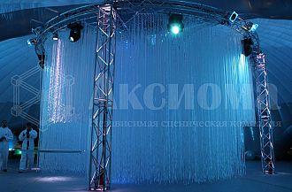 Sound, light, video, and decorations suspension systems