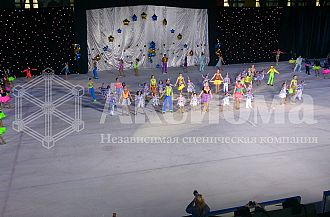 Отчётный концерт театра на льду "АЛЕКО" - "Волшебство серебристого льда"