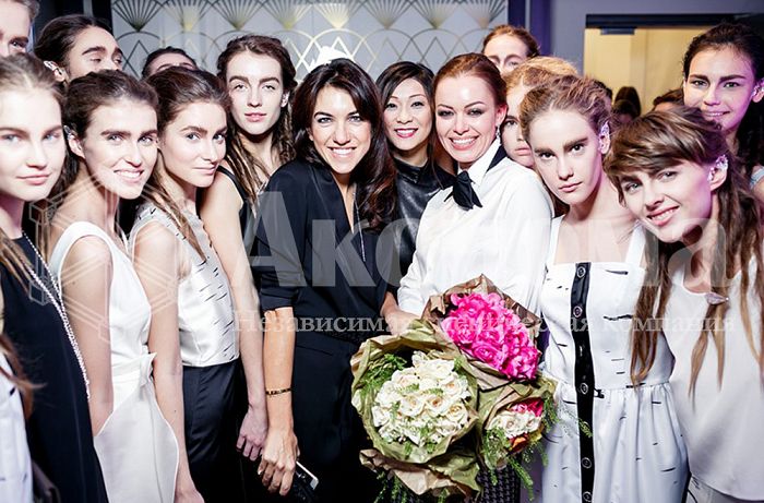 Модный показ коллекции весна-лето 2015 бренда A La Russe Anastasia Romantsova