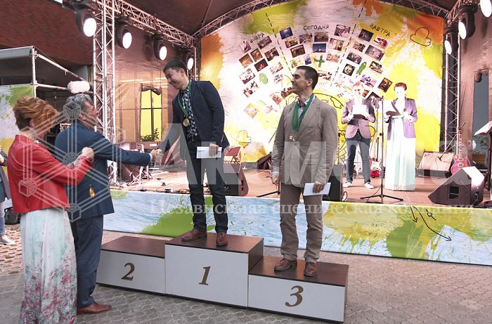 Проведение торжественного награждения победителей турнира «ГТО - год твоих открытий» 