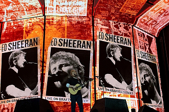 Первый концерт Ed Sheeran в Москве, в рамках мирового тура Divide